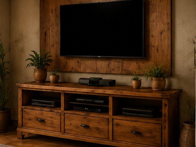 Rack e Painel Rústico para TV